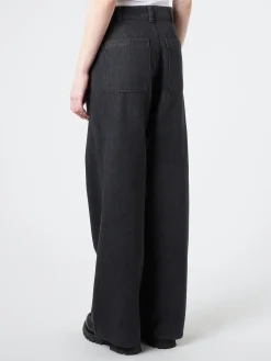Pomandere - Wide Leg Jeans in Graphite