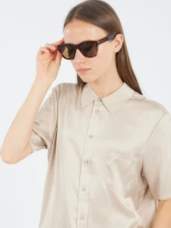 Pomandère - Crunchy Sunglasses in Mud