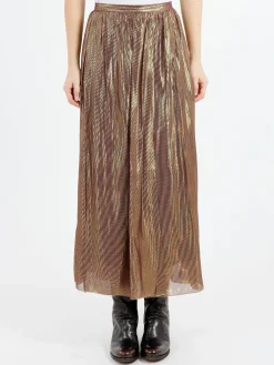 Pomandère - Metallic Skirt in Gold