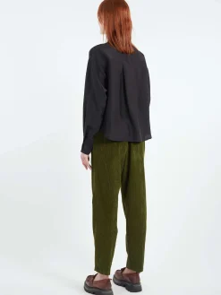 Pomandère - Silk Shirt in Black