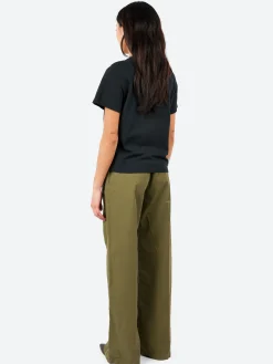 Pomandère - Unevenely-Dyed Cotton Jersey T-Shirt in Black