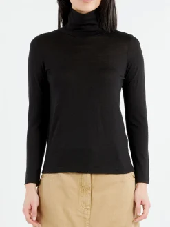 Pomandère - Wool Turtleneck Sweater in Black