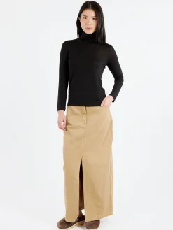 Pomandère - Wool Turtleneck Sweater in Black