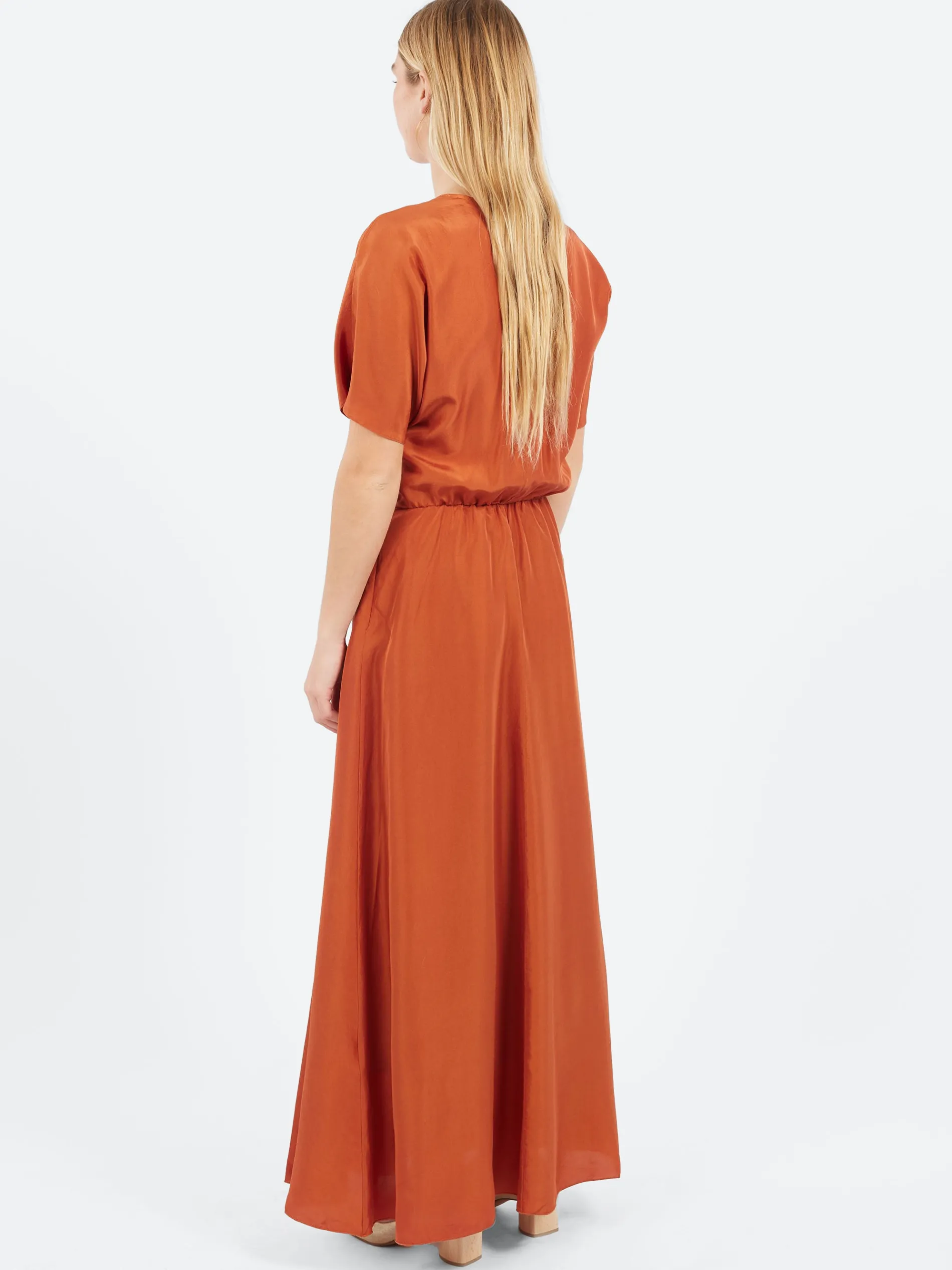 Pomandère - Wrap Dress in Maple