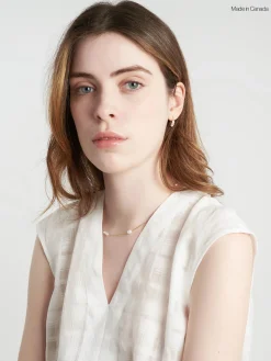 Poppy Finch - Keshi Pearl Figaro Chain Necklace