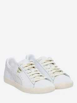 Puma - Clyde Base in White and Ivory