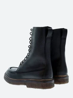 Punto Pigro - College 51 Boots in Nero Pagoda