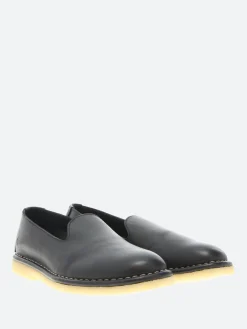 Punto Pigro - Hand 6 Leather Loafer in Nero Topeka