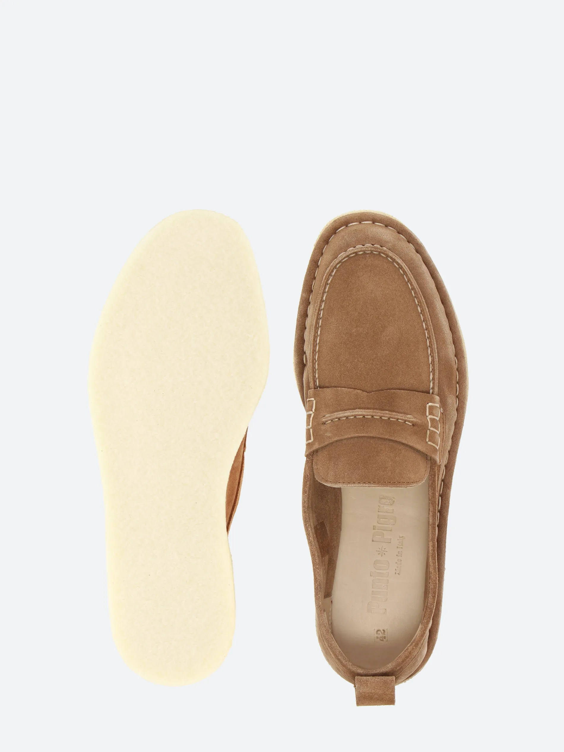 Punto Pigro - Hand 36 Loafers in Light Brown