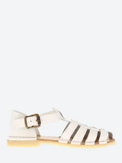 Punto Pigro - San 18 Fisherman Sandal in Bianco Topeka