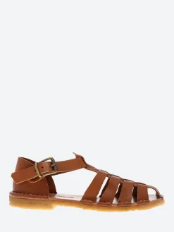 Punto Pigro - San 18 Fisherman Sandal in Tan Topeka