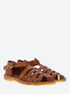 Punto Pigro - San 18 Fisherman Sandal in Tan Topeka