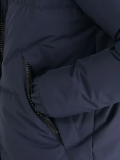 Quartz Co. - Ines Down Parka Jacket in True Navy