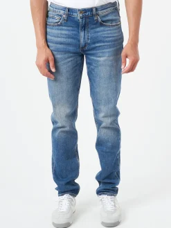 rag & bone - Fit 2 Authentic Stretch in Jared (Distressed Blue)