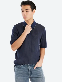Rag & Bone - Harvey Knit Polo in Salute