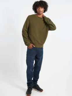 Rag & Bone - Washed Dexter Crew in Forest Green