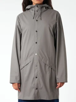 Rains - Long Jacket in Grey