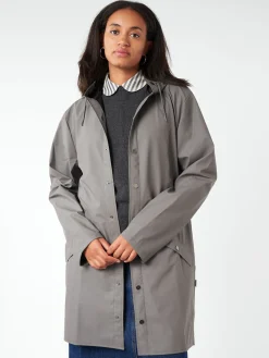 Rains - Long Jacket in Grey