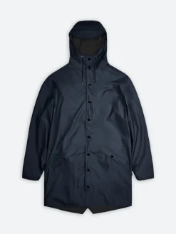Rains - Long Jacket in Navy