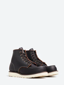 Red Wing - Men's 6" Classic Moc in Black Prairie