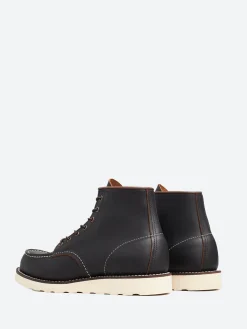 Red Wing - Men's 6" Classic Moc in Black Prairie