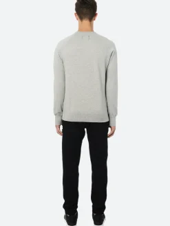 Reigning Champ - Midweight Terry Crewneck in Heather Grey