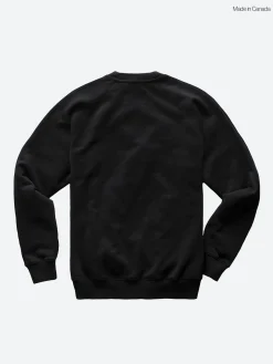 Reigning Champ - Midweight Terry Relaxed Crewneck in Black