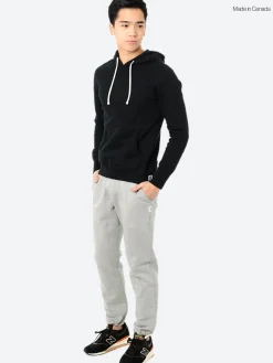 Reigning Champ - Midweight Terry Pullover Hoodie in Black