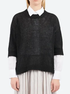 Roberto Collina - Boxy T-Shirt in Nero