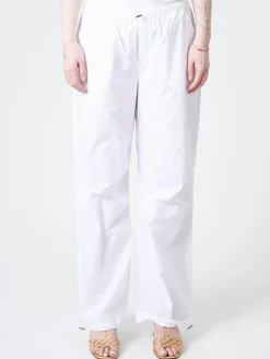 Roberto Collina - Parachute Pants in Bianco