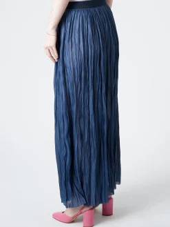 Roberto Collina - Pleated Skirt in Navy