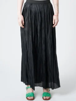 Roberto Collina - Pleated Skirt in Nero