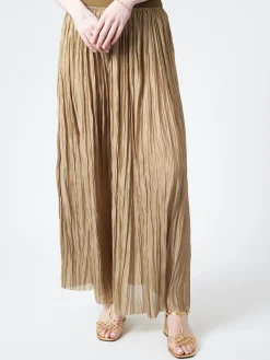 Roberto Collina - Pleated Skirt in Khaki