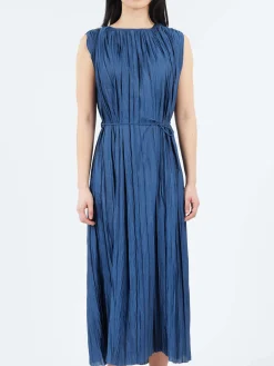 Roberto Collina - Plissé Dress in Blu