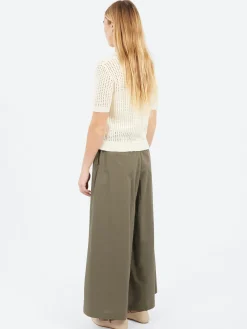 Roberto Collina - Sponge-Effect Polo in Latte