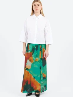 Roberto Colllina - Printed Wrap Skirt in Jungle