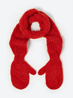Rosa Mosa - Mittens Scarf in Rust