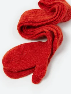 Rosa Mosa - Mittens Scarf in Rust