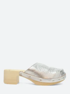 Rosa Mosa - Rocco Geo in Argento Leather