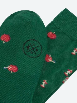 Royalties Paris - Adam Apple Socks in Menthe (Green)