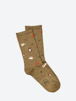 Royalties Paris - Autumn Socks in Olive