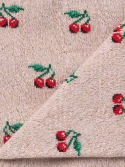 Royalties Paris - Cherry Metallic Socks in Poudre