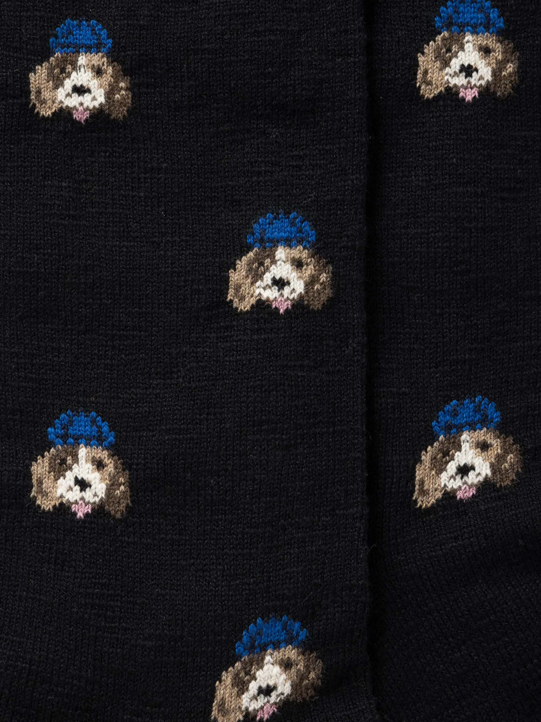 Royalties Paris - Elliot Beagle Socks in Nero