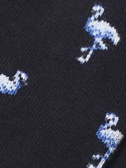 Royalties Paris - Flamingo Socks in Marine