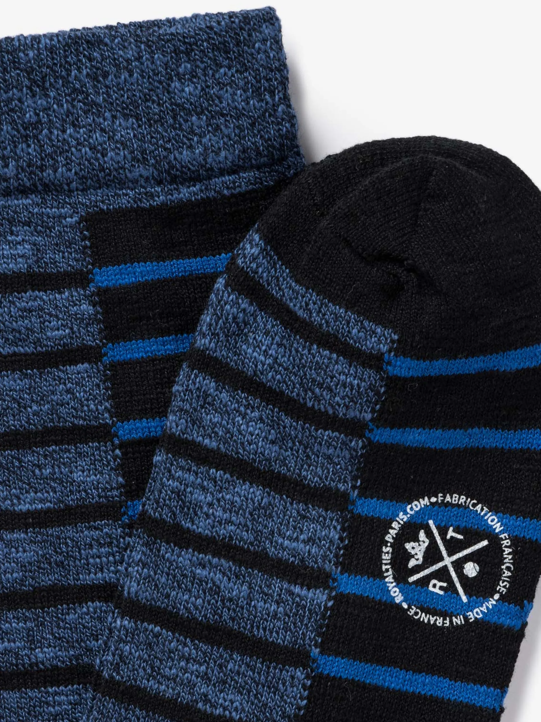 Royalties Paris - Horatio Socks in Ardoise
