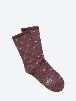 Royalties Paris - Love Socks in Prune