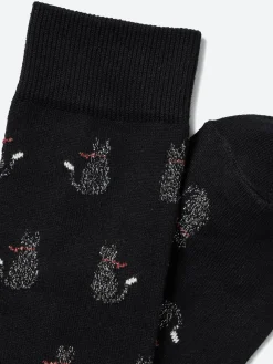 Royalties Paris - Mistigri Socks in Nero