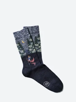 Royalties Paris - Niels Socks in Marine