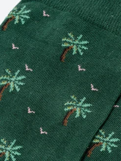 Royalties Paris - Palmito Socks in Vert Anglais