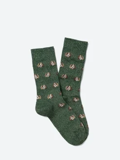 Royalties Paris - Poppy Socks in Emeraude